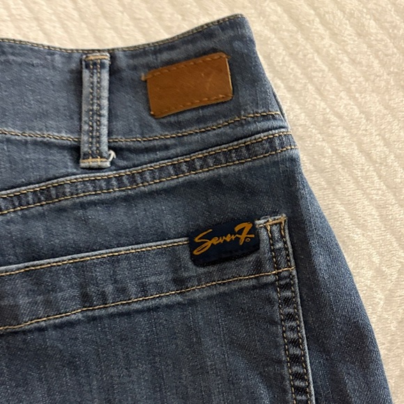 Seven7 Men's Relaxed Fit Jeans in Dark Blue - Picture 6 of 6